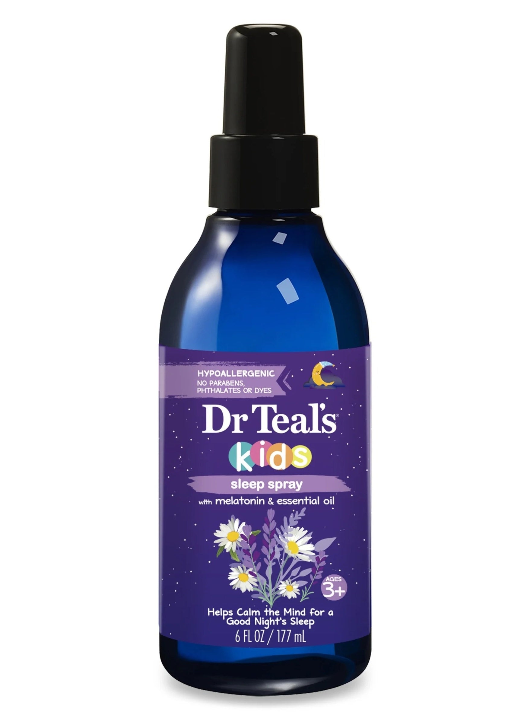 Dr Teal's Kids Sleep Spray Hypoallergenic With Melatonin & Essential Oil Blend 177 ML
